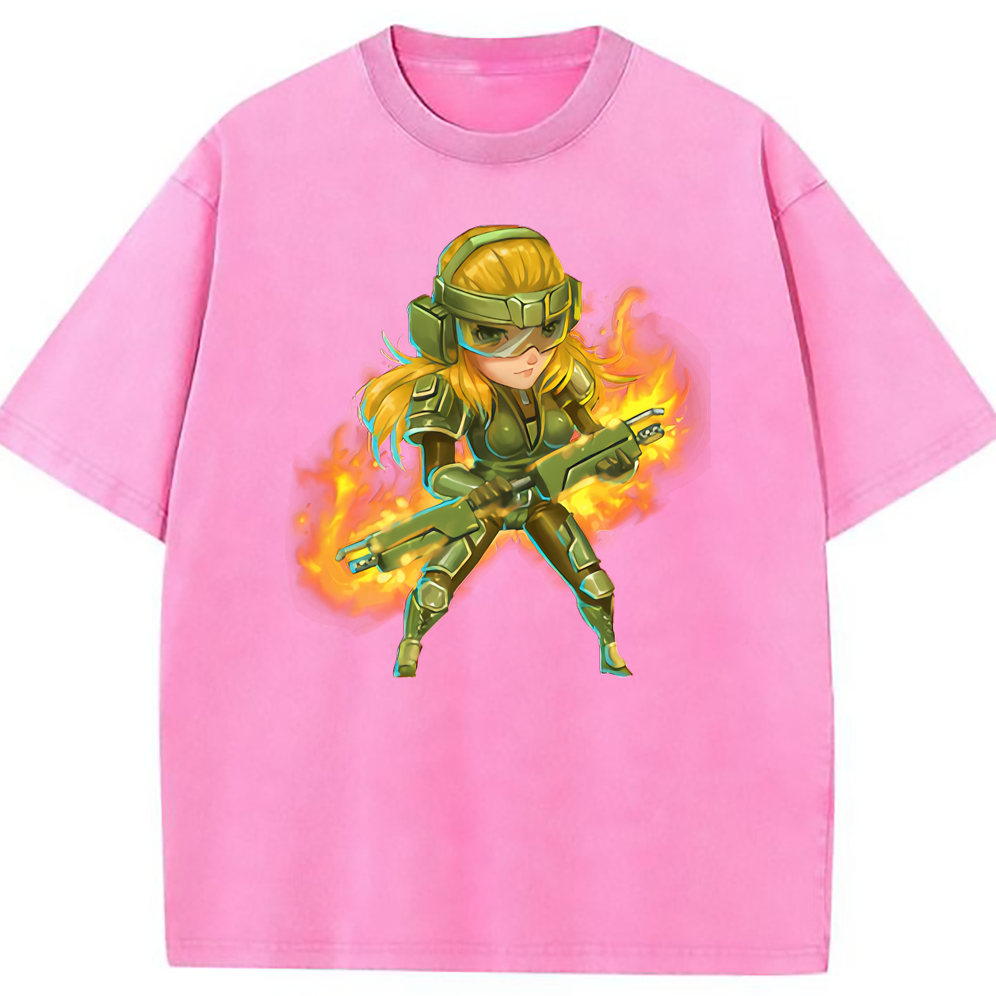 （画像用） リーグ・オブ・レジェンド League of Legends LOL 綿100% ヴィンテージ風 半袖Tシャツ（フロントプリント）